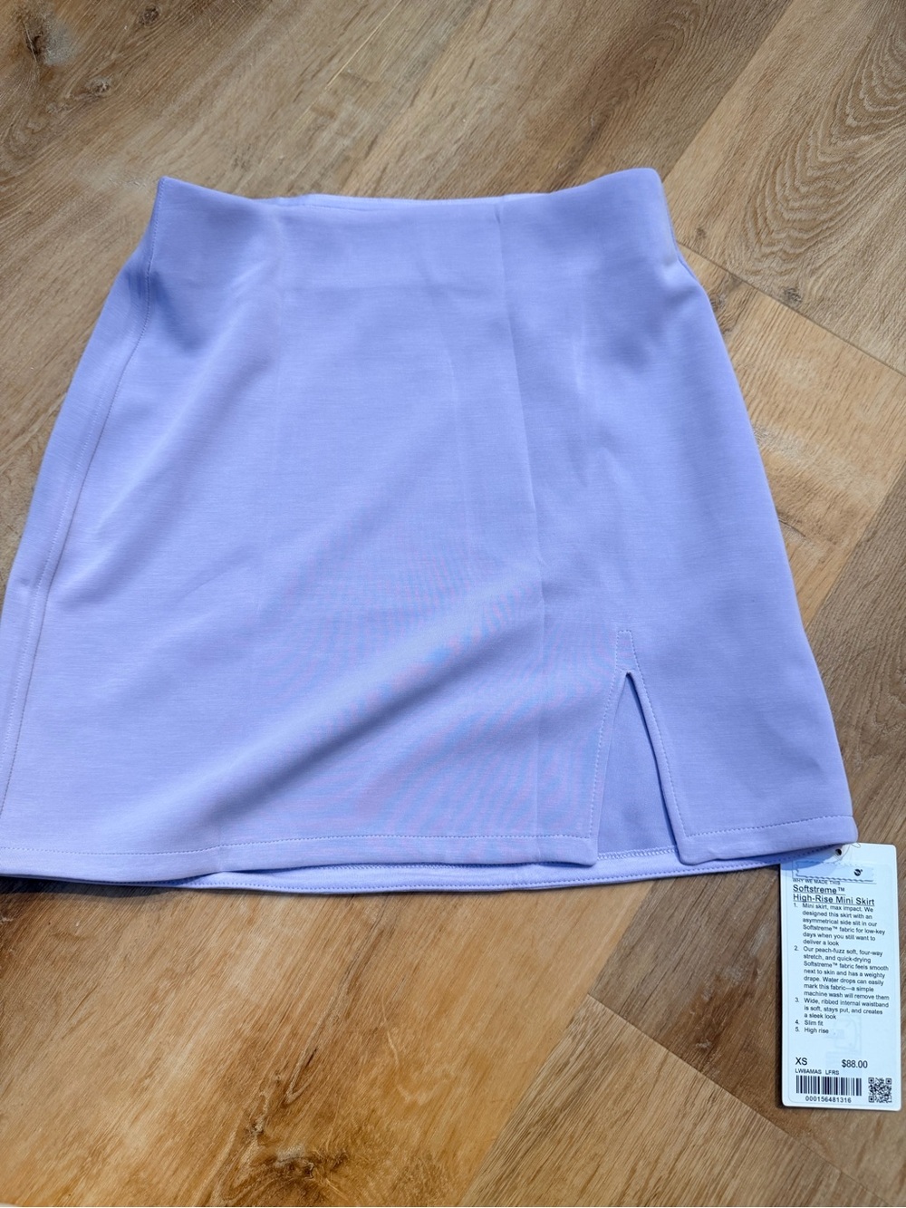 lululemon athletica Lilac Mini Skirt with Front Slit